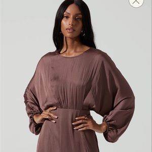 ASTR The Label Marin Dress Espresso | size small
